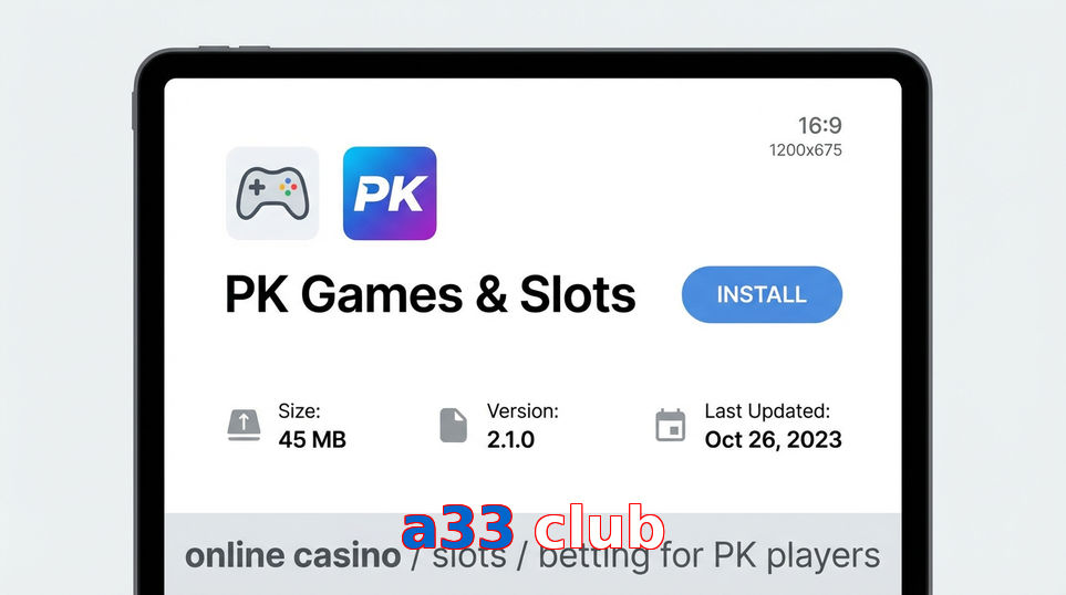 Game list for A33 Club gameapk section