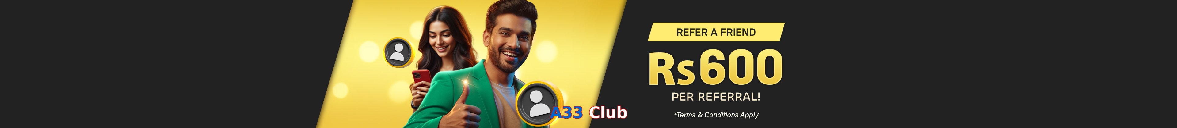 A33 Club game app for Pakistan players